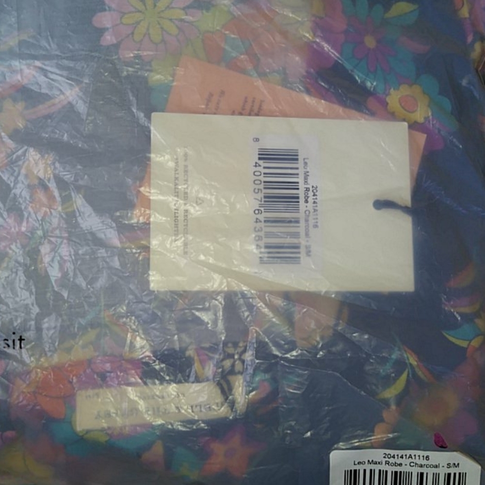 Spell Designs Leo Maxi Robe Kimono Charcoal S / M - Picture 16 of 16